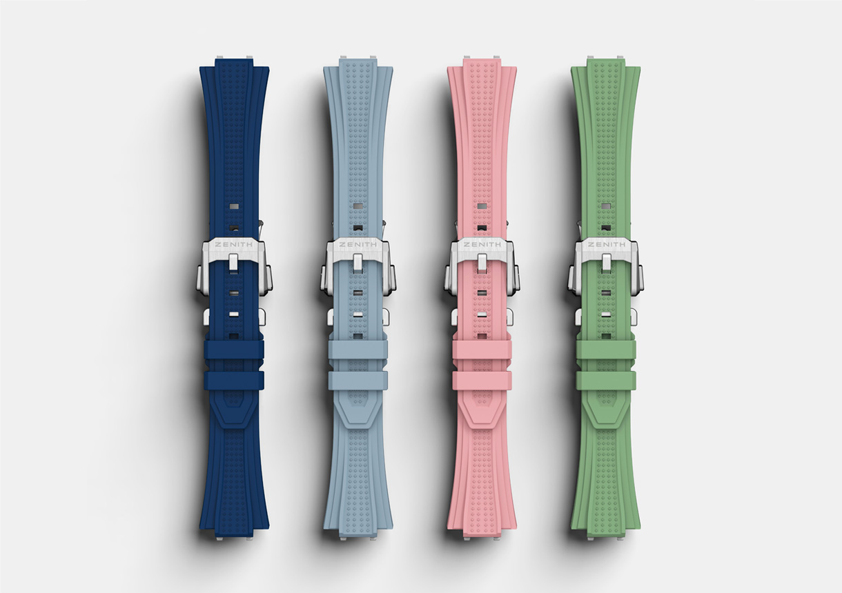 DW テンセイグリーン 60X ZENITH Defy Skyline 36mm Light Green Dial Watch