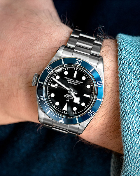 TUDOR Black Bay 41mm, Steel Case, Bl - Cortina Watch Pte Ltd