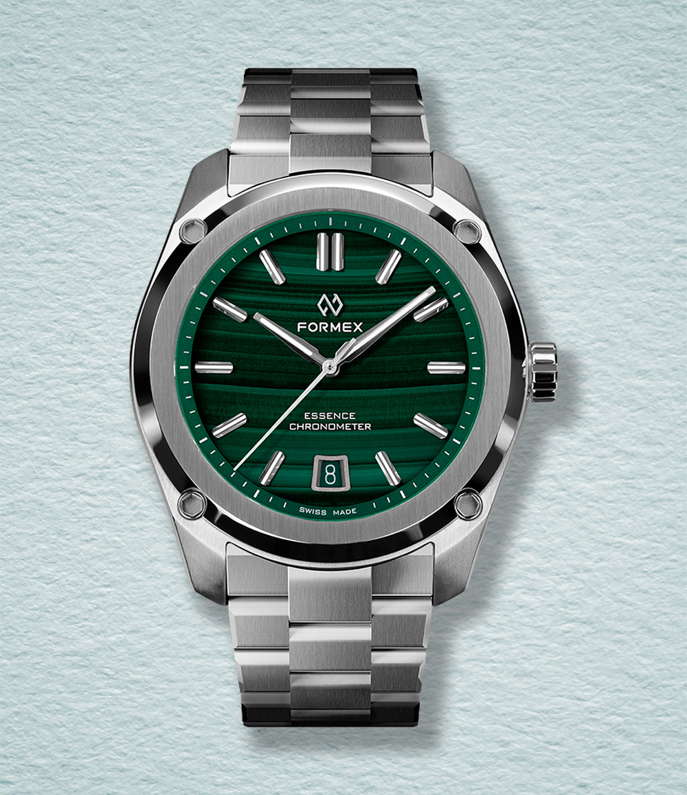 Formex Essence 41mm Automatic Chronometer Malachite - Preorder