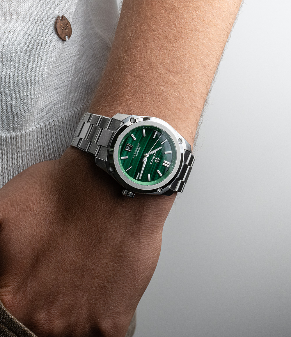 Formex Essence 41mm Automatic Chronometer Malachite - Preorder