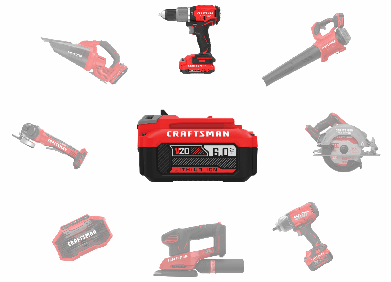V20 Cordless Reciprocating Saw Tool Only CRAFTSMAN