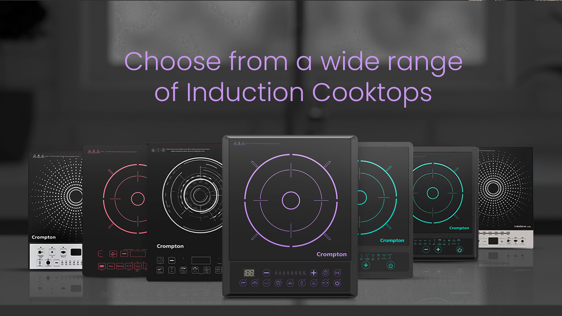 Choose From a Wide Range of Induction Cooktops