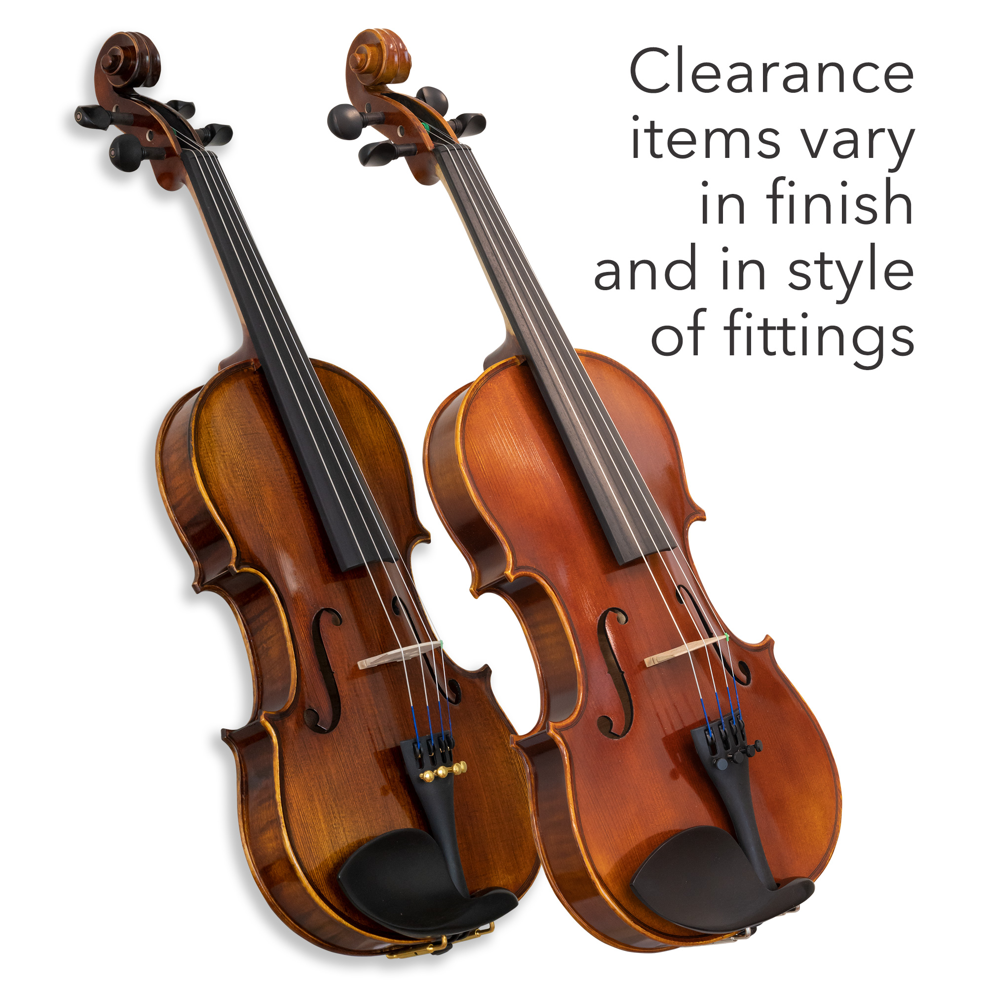 CLEARANCE Louis Carpini G2 Violin Outfit in action