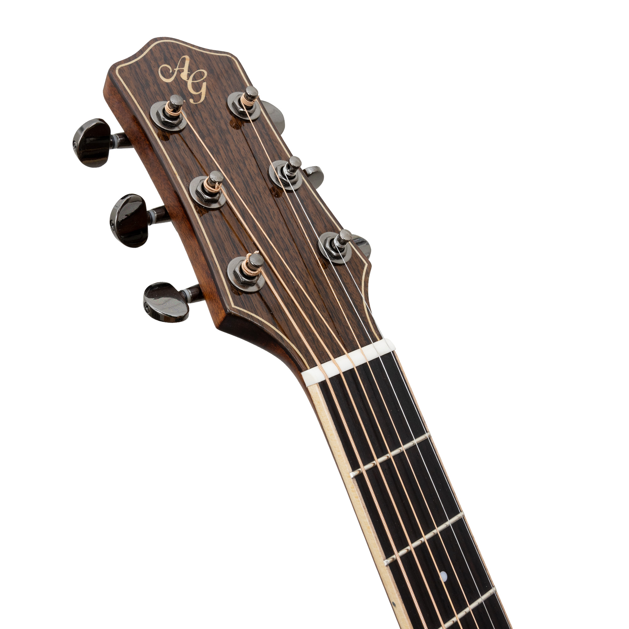 Customizer Test of Antonio Giuliani DN-6 Dreadnought Rosewood Acoustic Guitar Outfit in action