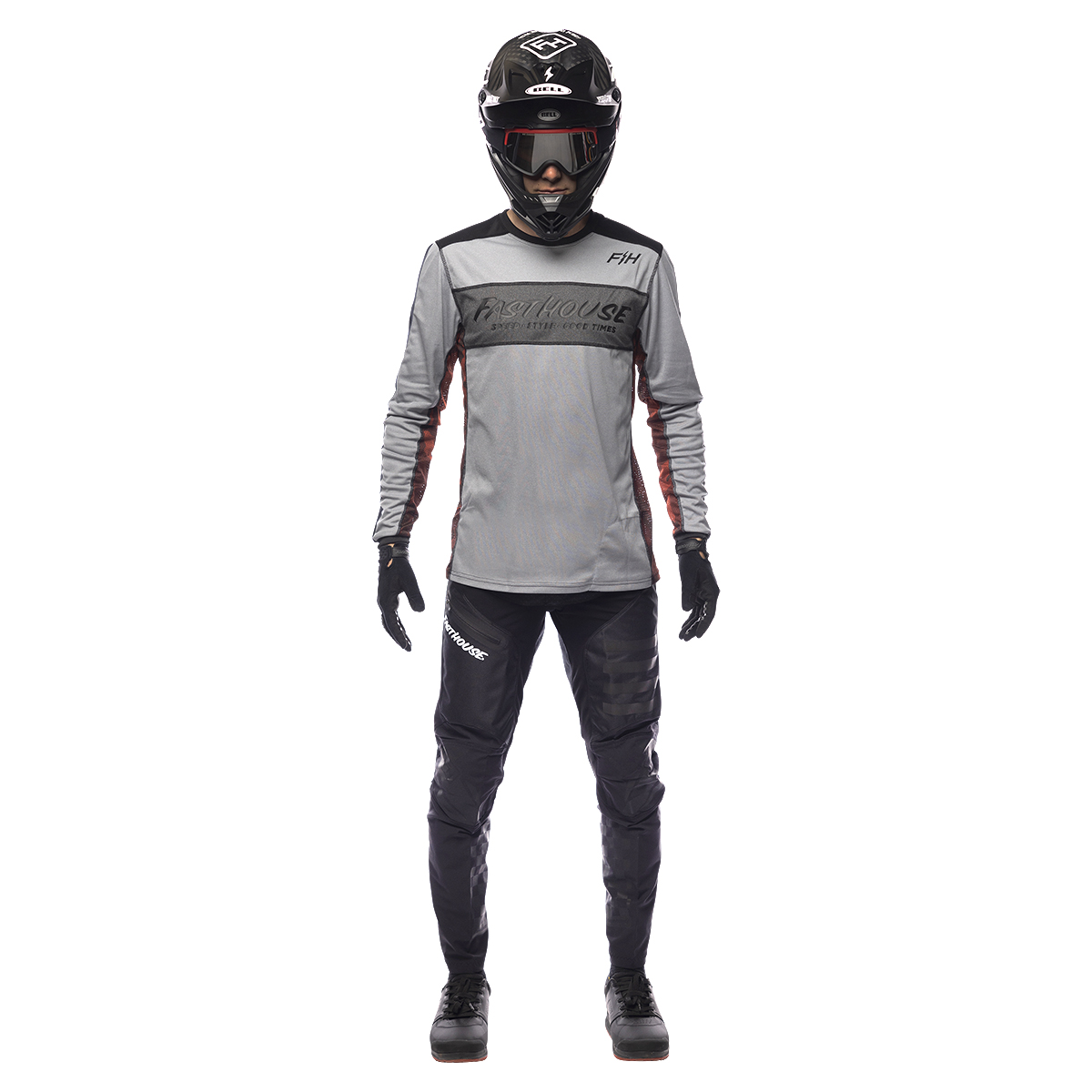 Alpinestars Racer Tactical Jersey (Small, BLACK/GRAY)