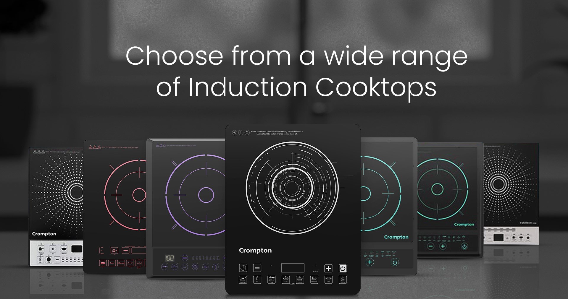 Choose From a Wide Range of Induction Cooktops