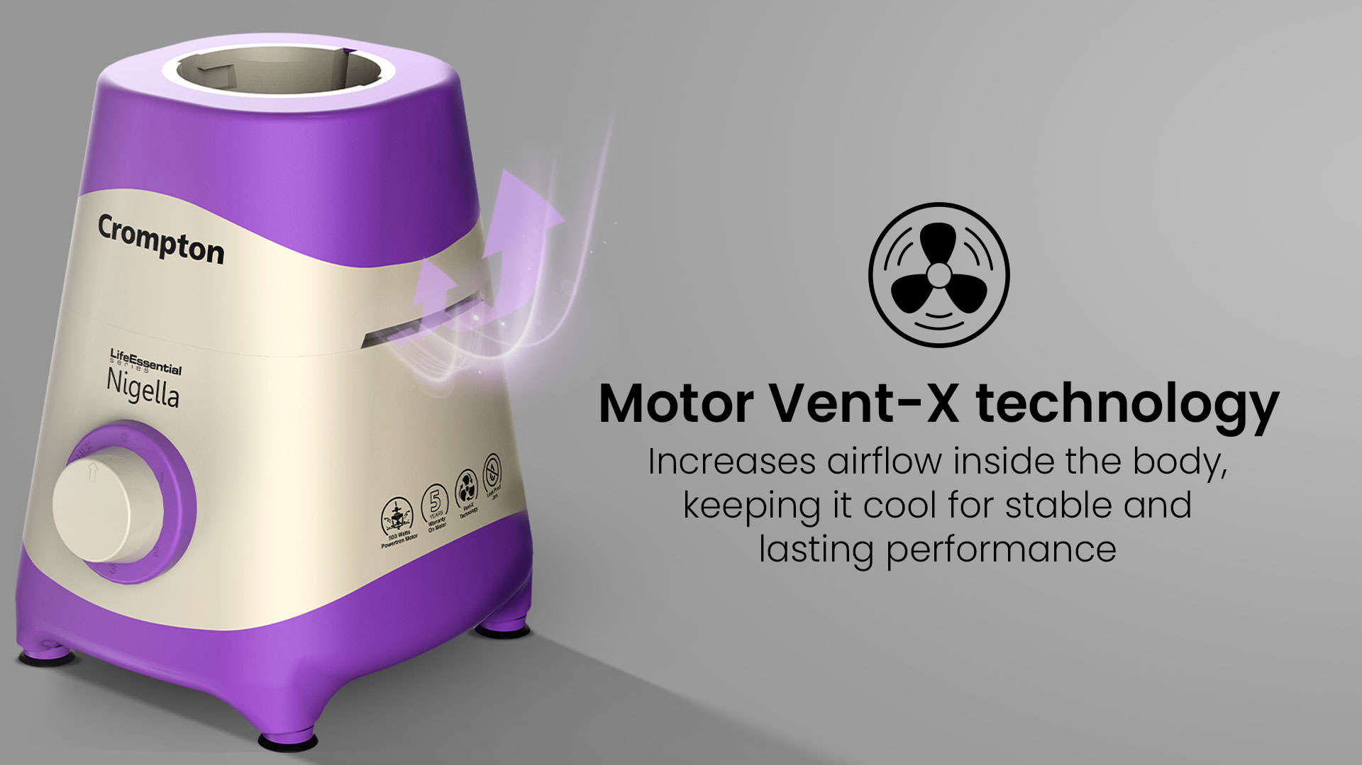 Motor Vent X Technology