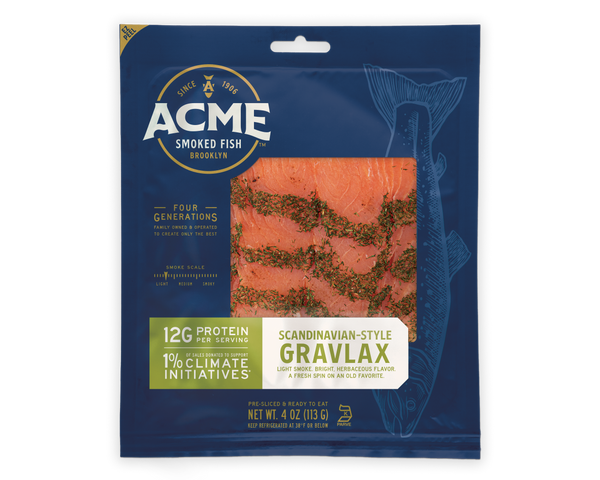 4 oz. Gravlax Smoked Salmon