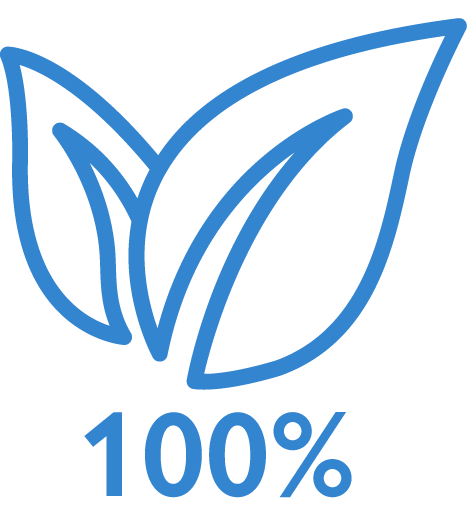 100% organic fruits & grains