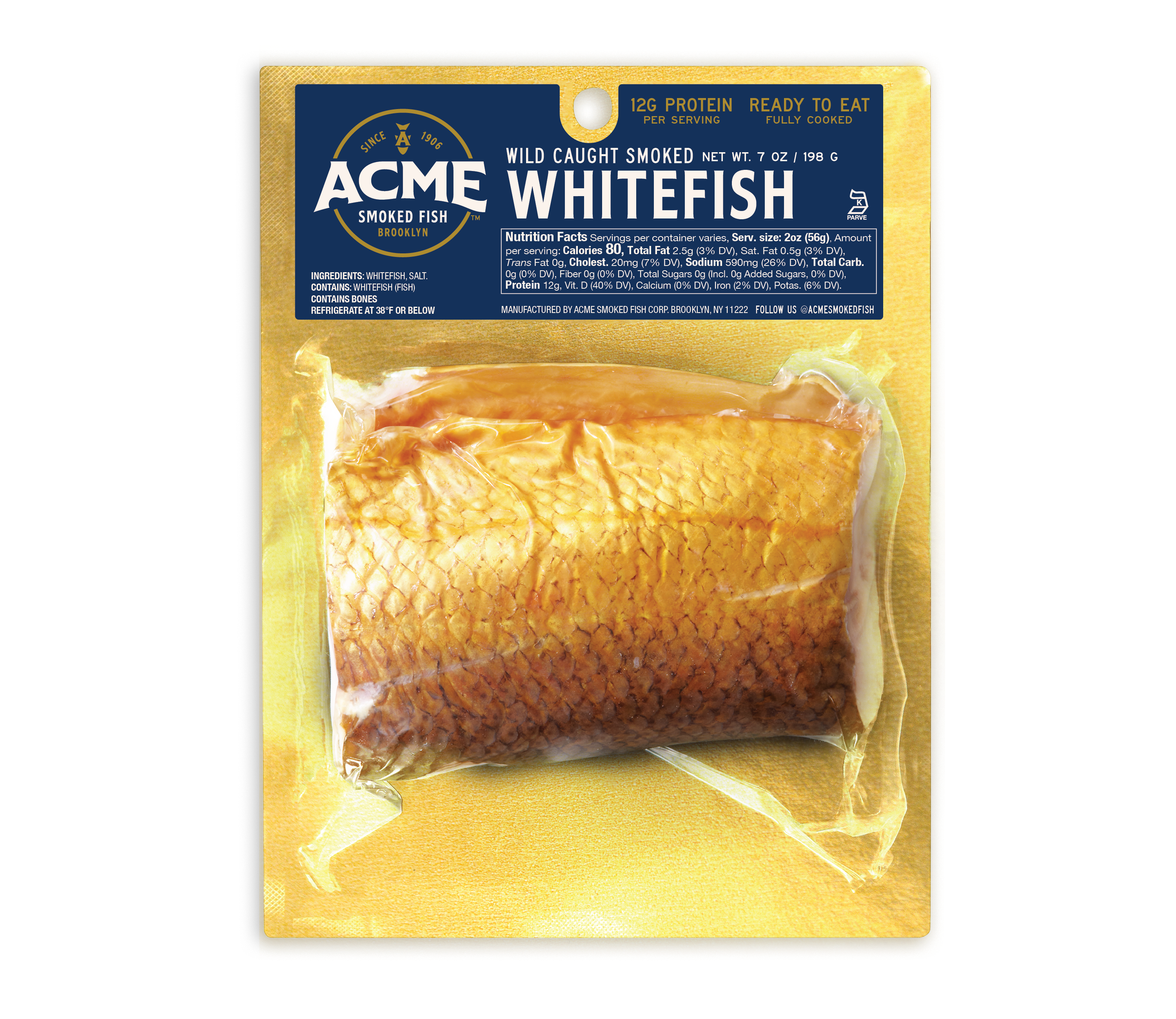 Acme Smoked Whitefish portion