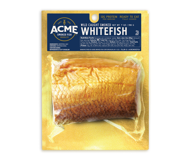 Acme Smoked Whitefish portion