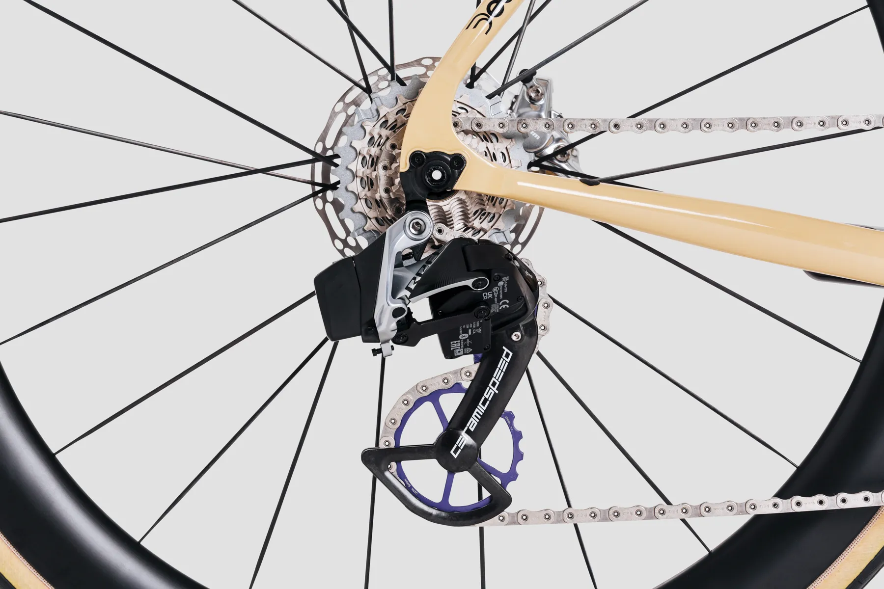 Kreissäge RS Crit Dream Cream Aluminium Road Bike - Ceramicspeed
