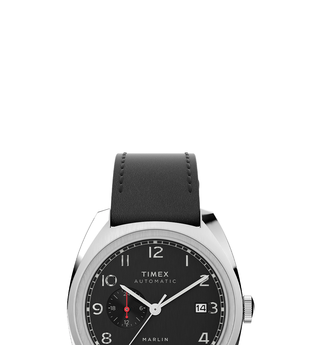 Marlin® Sub-Dial Automatic 39mm Leather Strap Watch - TW2V62100 | Timex EU