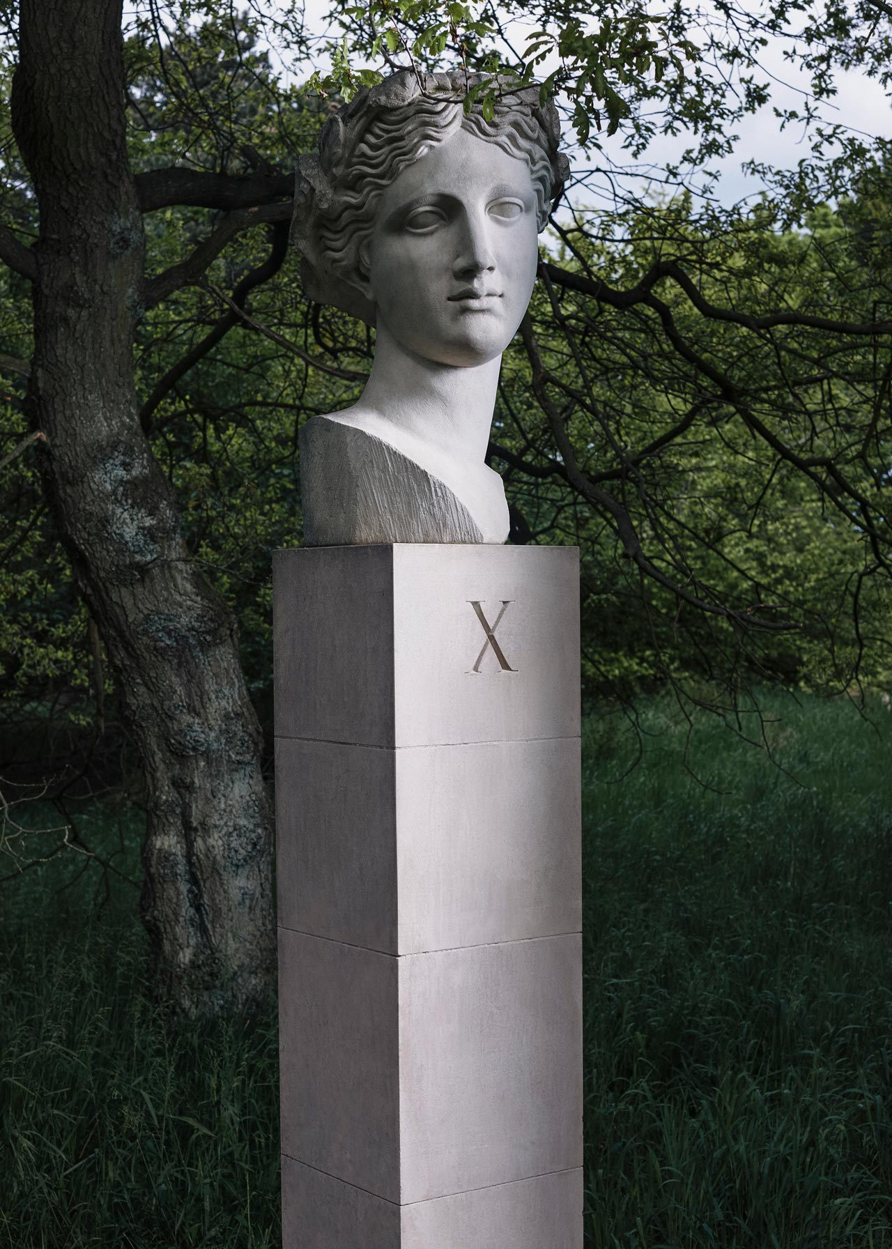 A sculpture by Ian Finlay Hamilton