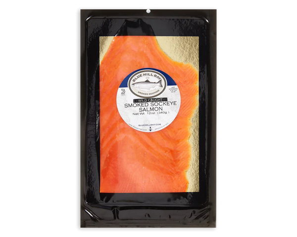 12 oz. Wild Sockeye Smoked Salmon