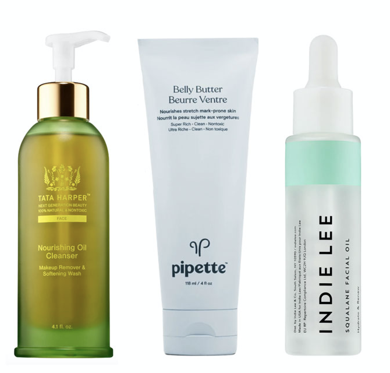 "...100-percent pure olive-derived squalane for a soft, nongreasy glow"- NewBeauty