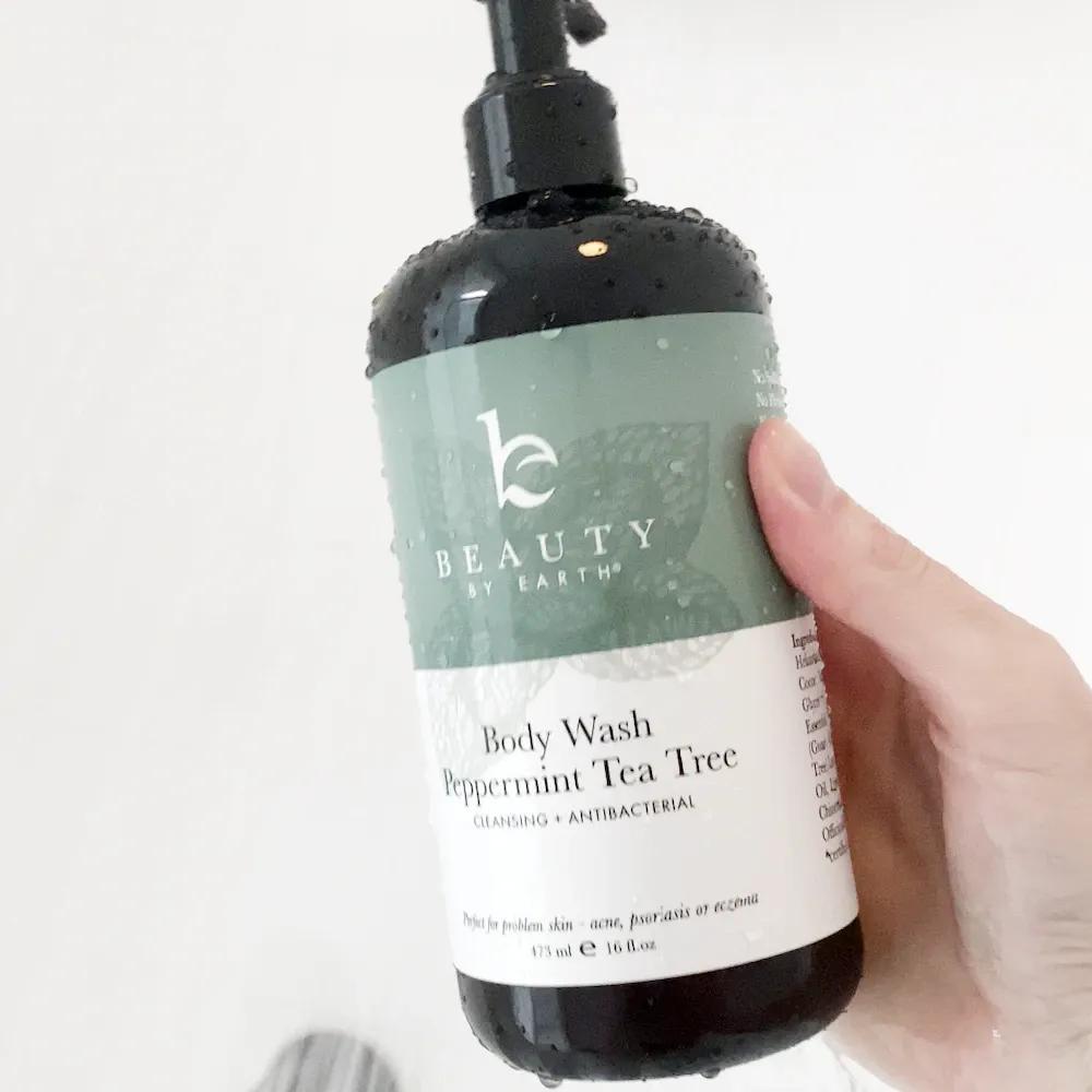 Beauty By Earth Tea Tree Peppermint Body Wash