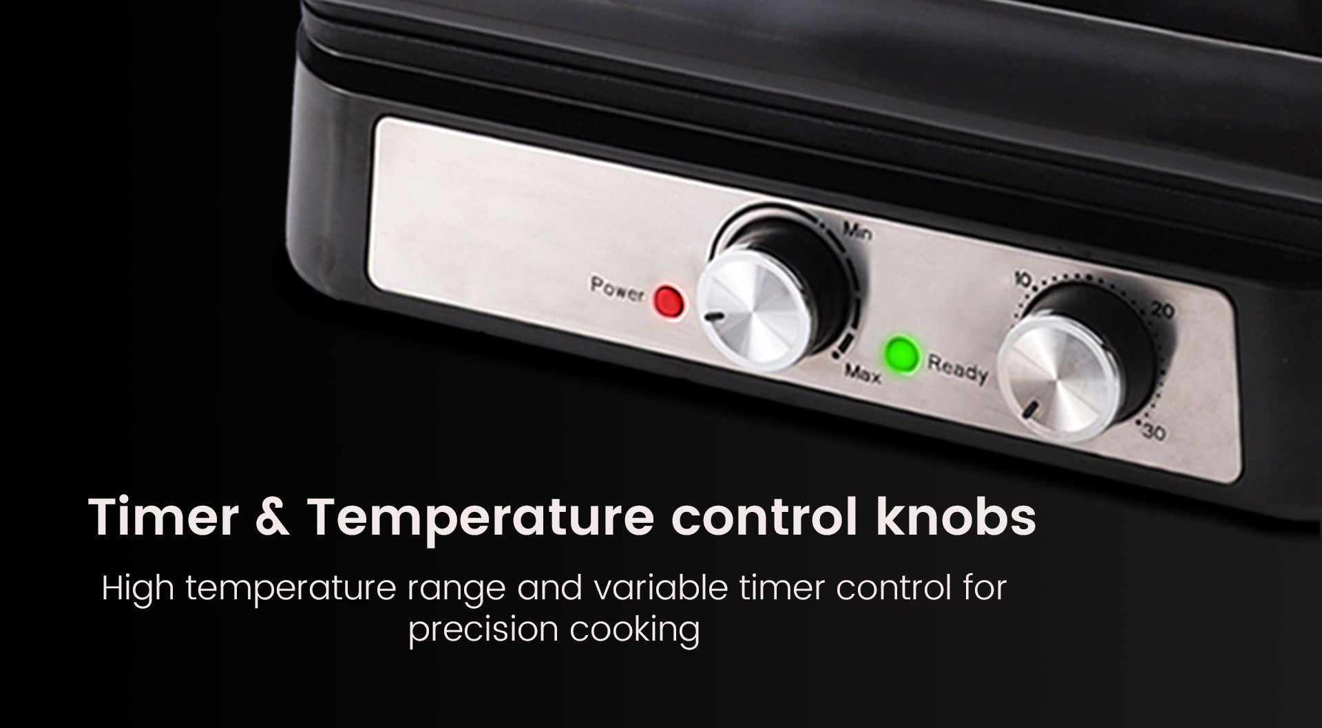 Timer & Temperature Control Knobs