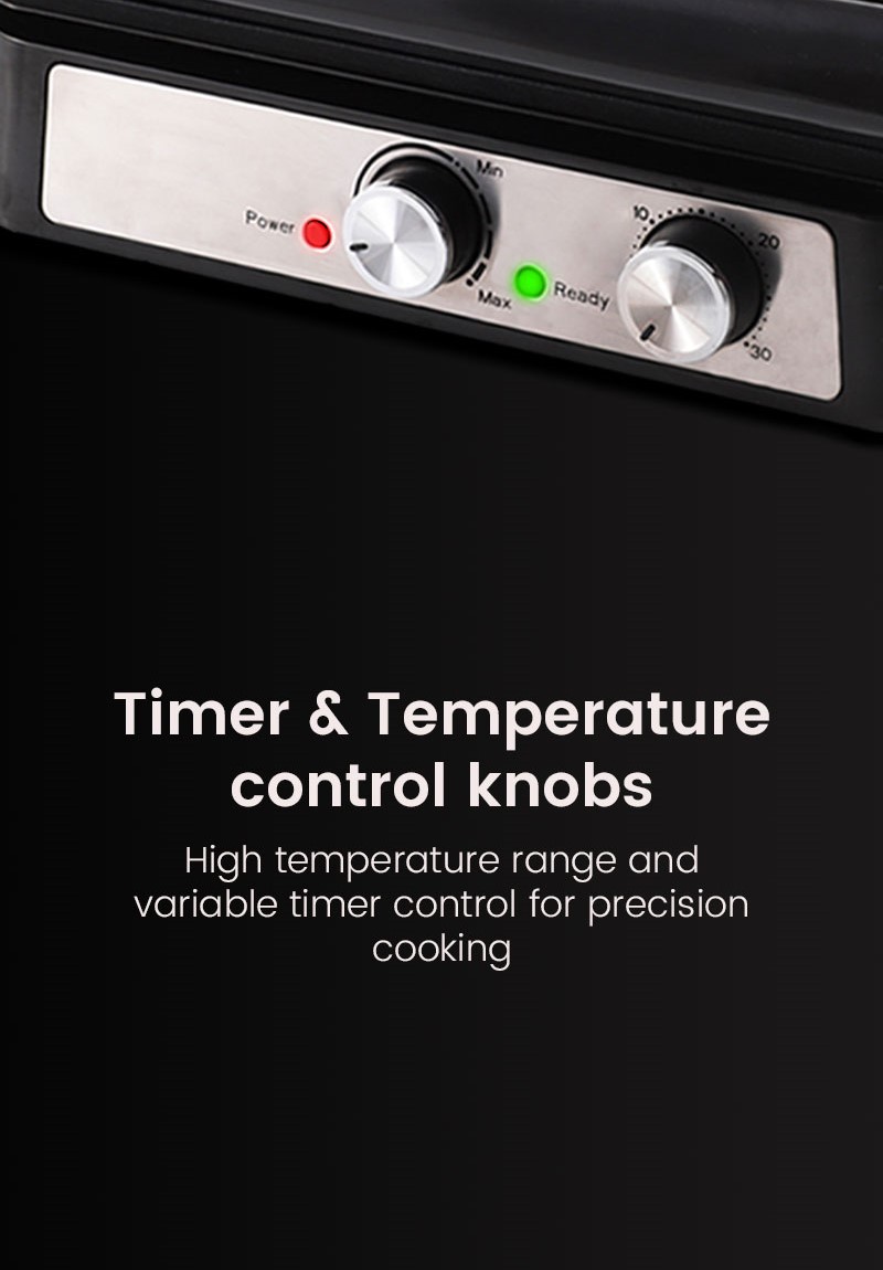 Timer & Temperature Control Knobs