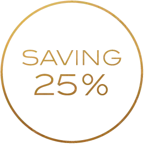 Saving 25%