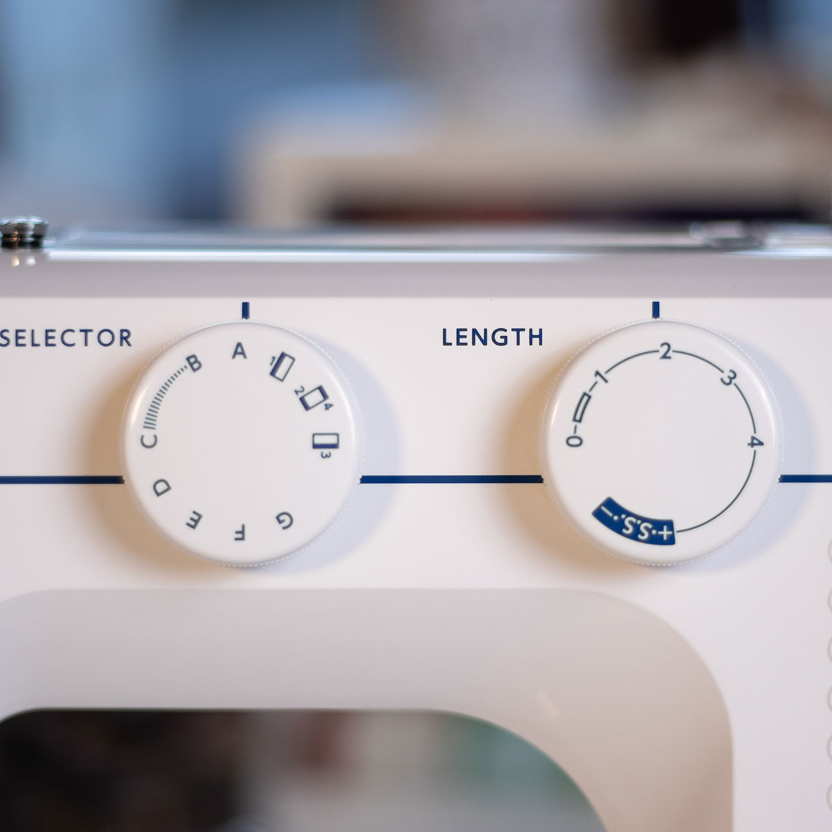 Janome 219-s Mechanical Stitch Controls