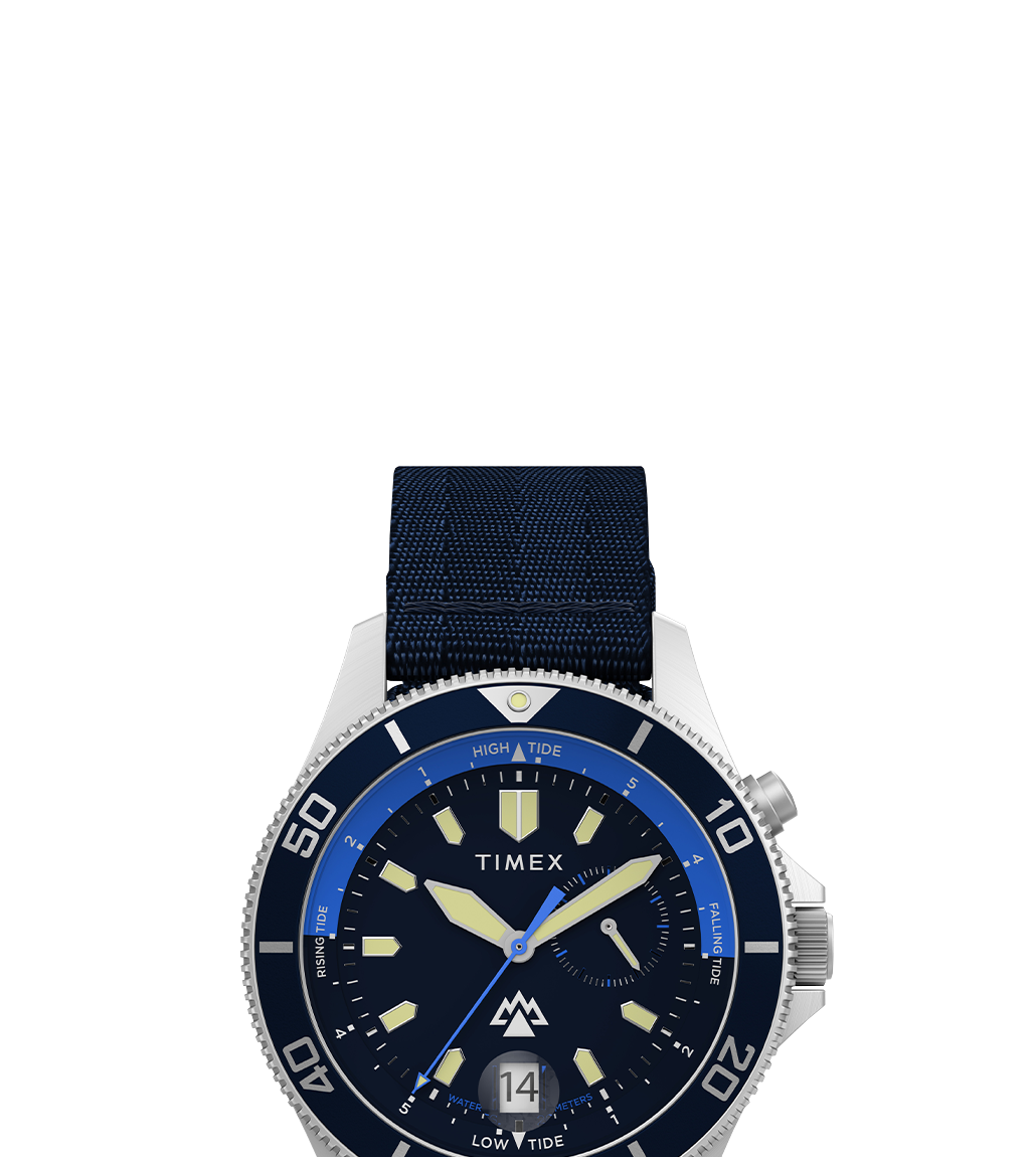 Expedition North Slack Tide 41mm tide Fabric Strap Watch