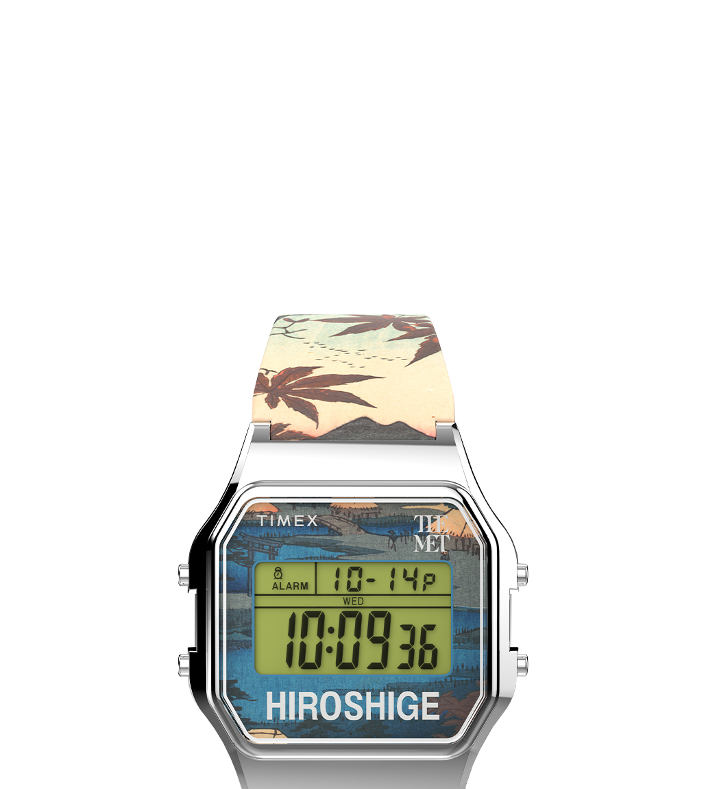 Timex x The MET Hiroshige 34mm Resin Strap Watch TW2W25300