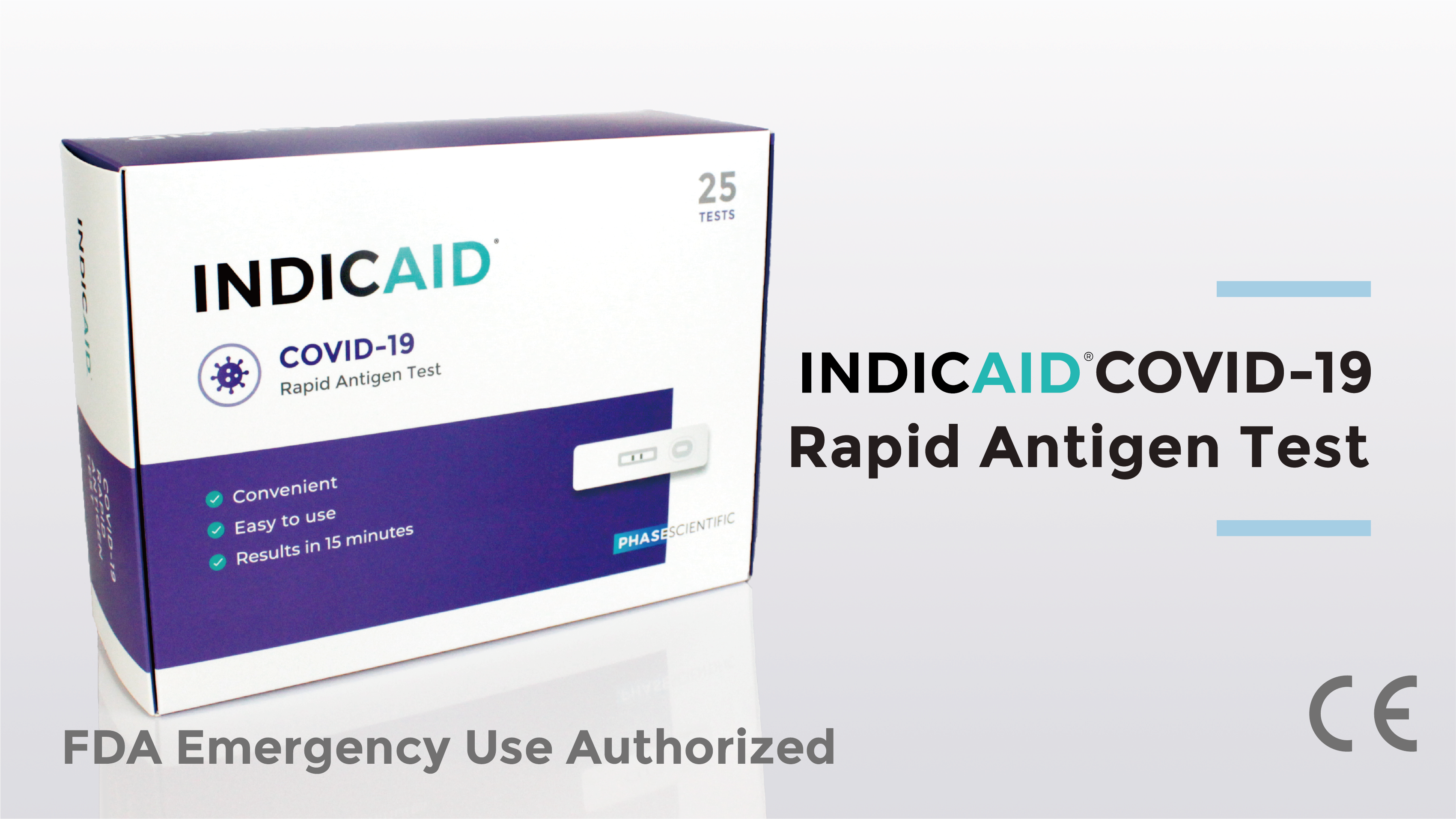INDICAID™ COVID-19 Rapid Antigen Test Receives Emergency Use Authorization From the U.S. Food and Drug Administration