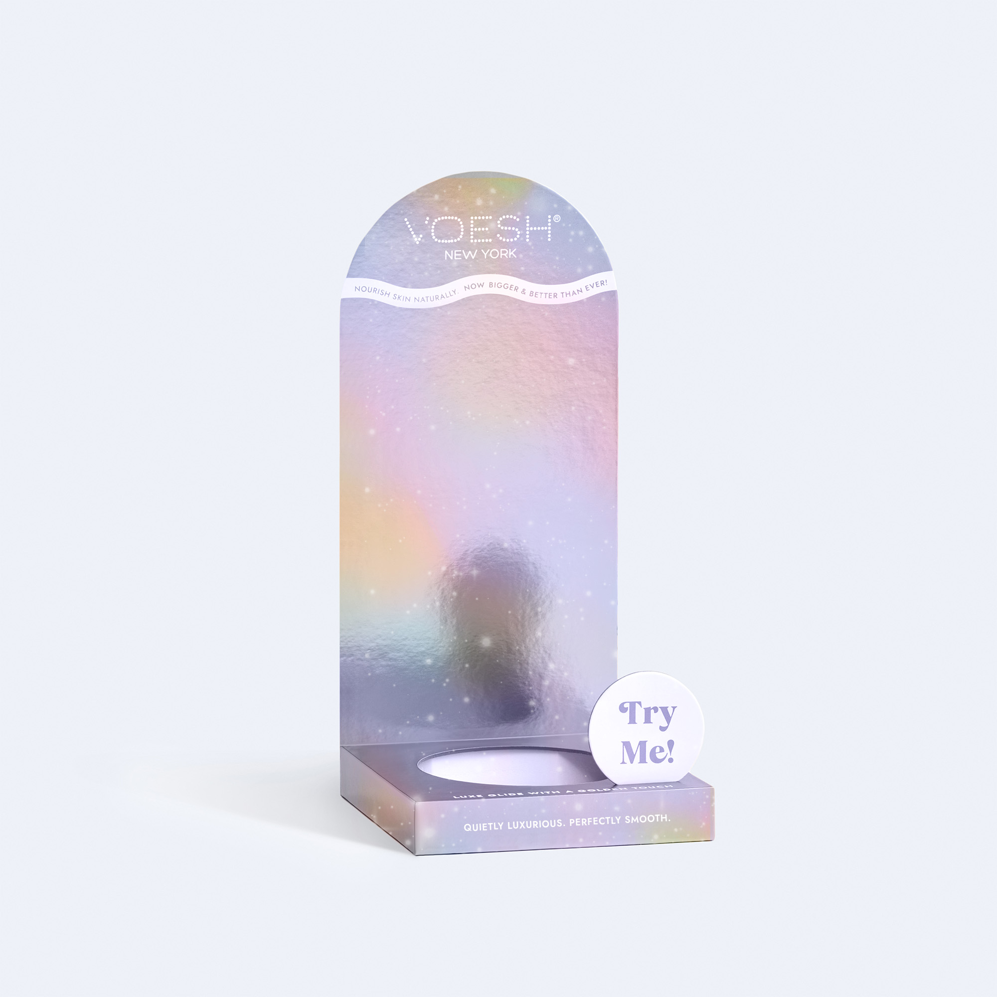 Vegan Hand & Body Crème Noble Diamond Display Stand