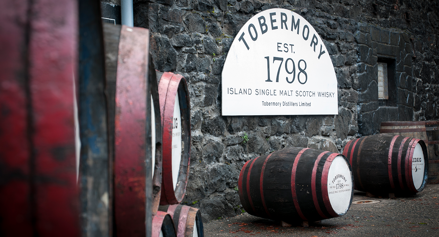 The Tobermory distillery tour on the Isle of Mull