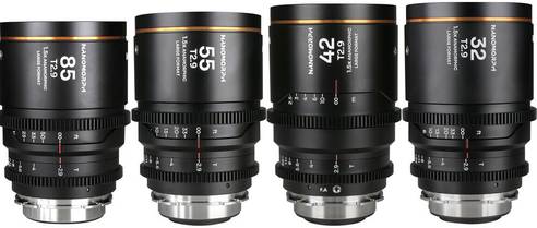 Laowa Nanomorph LF Prime Lens Set