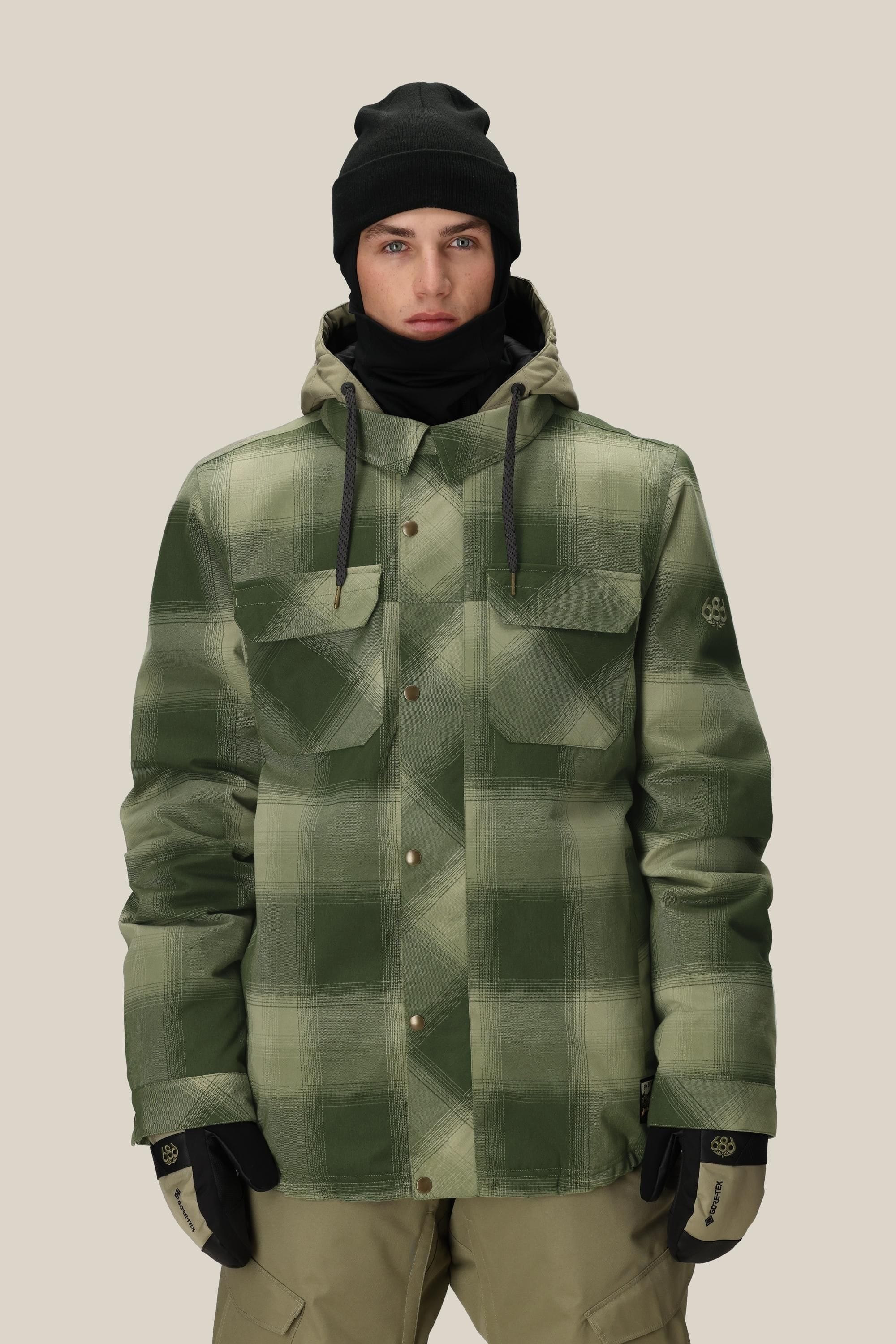 SAGE PLAID