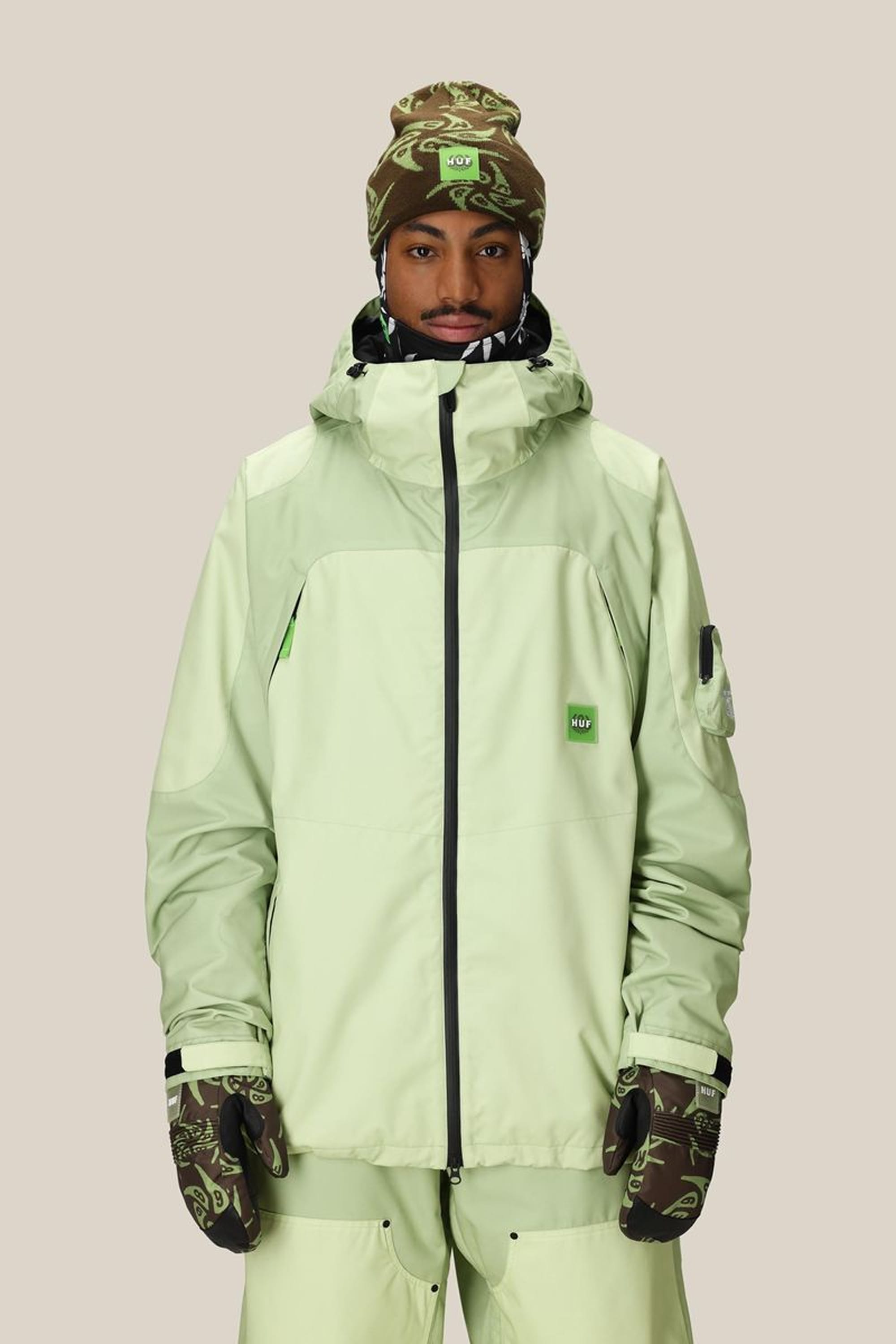 HUF GREEN COLORBLOCK