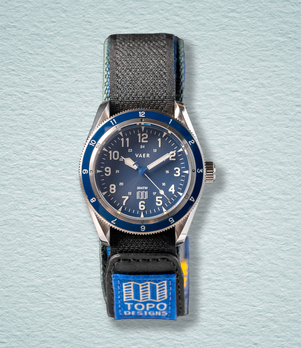 Vaer x Topo Designs x Worn & Wound Solar Hiker V2