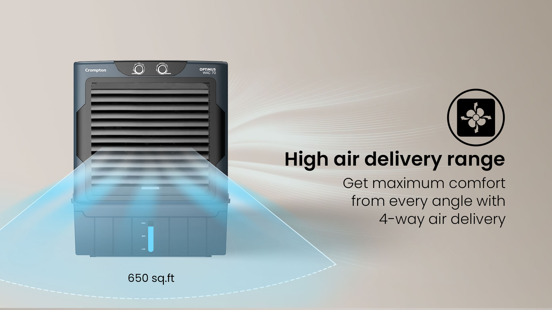 High Air Delivery Range