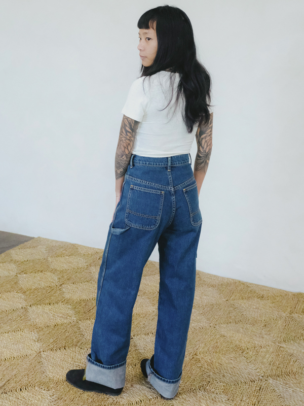 Carmen Jean, Tencel Denim, Vintage Dark | OZMA