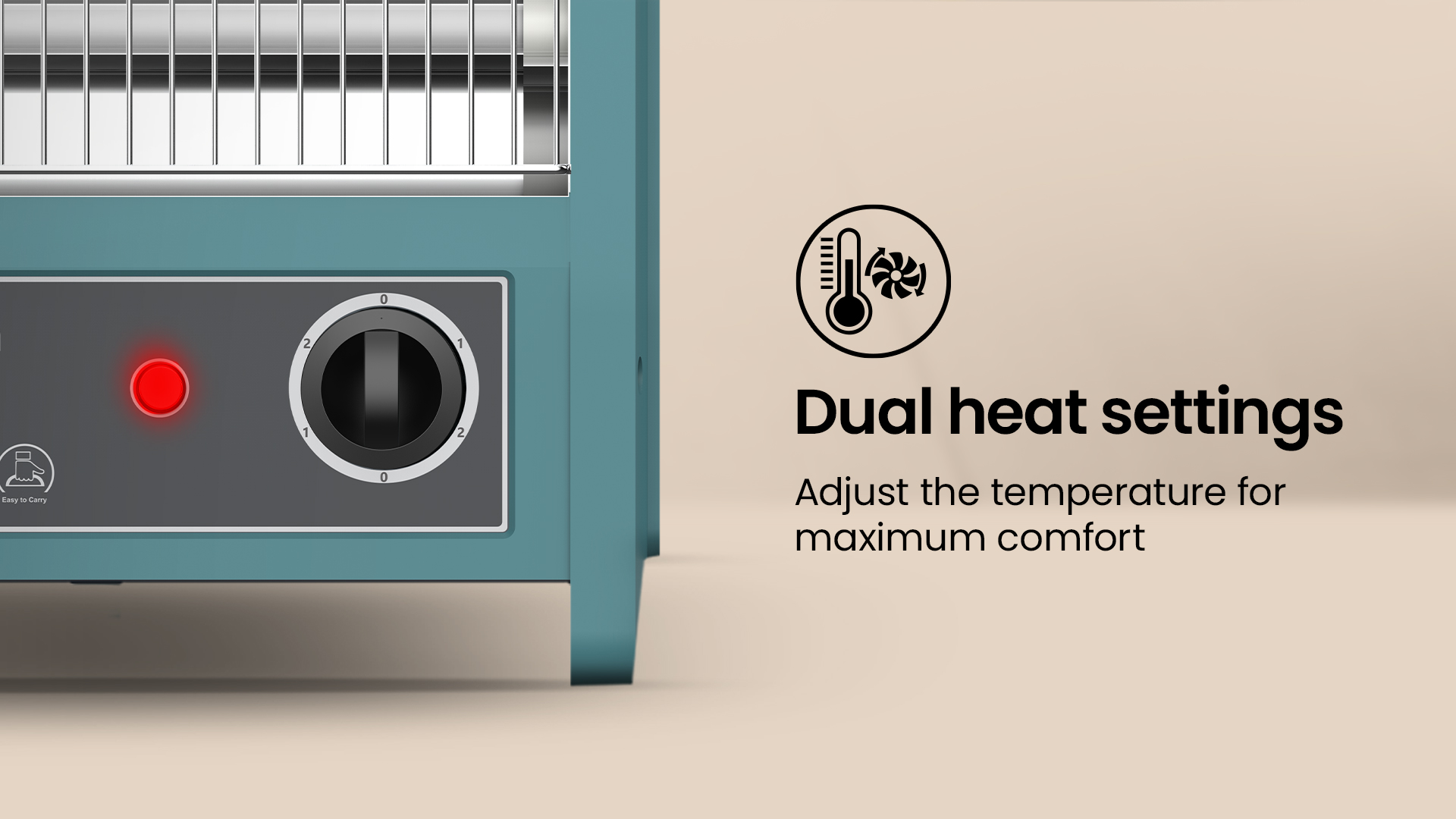 Dual Heat Settings