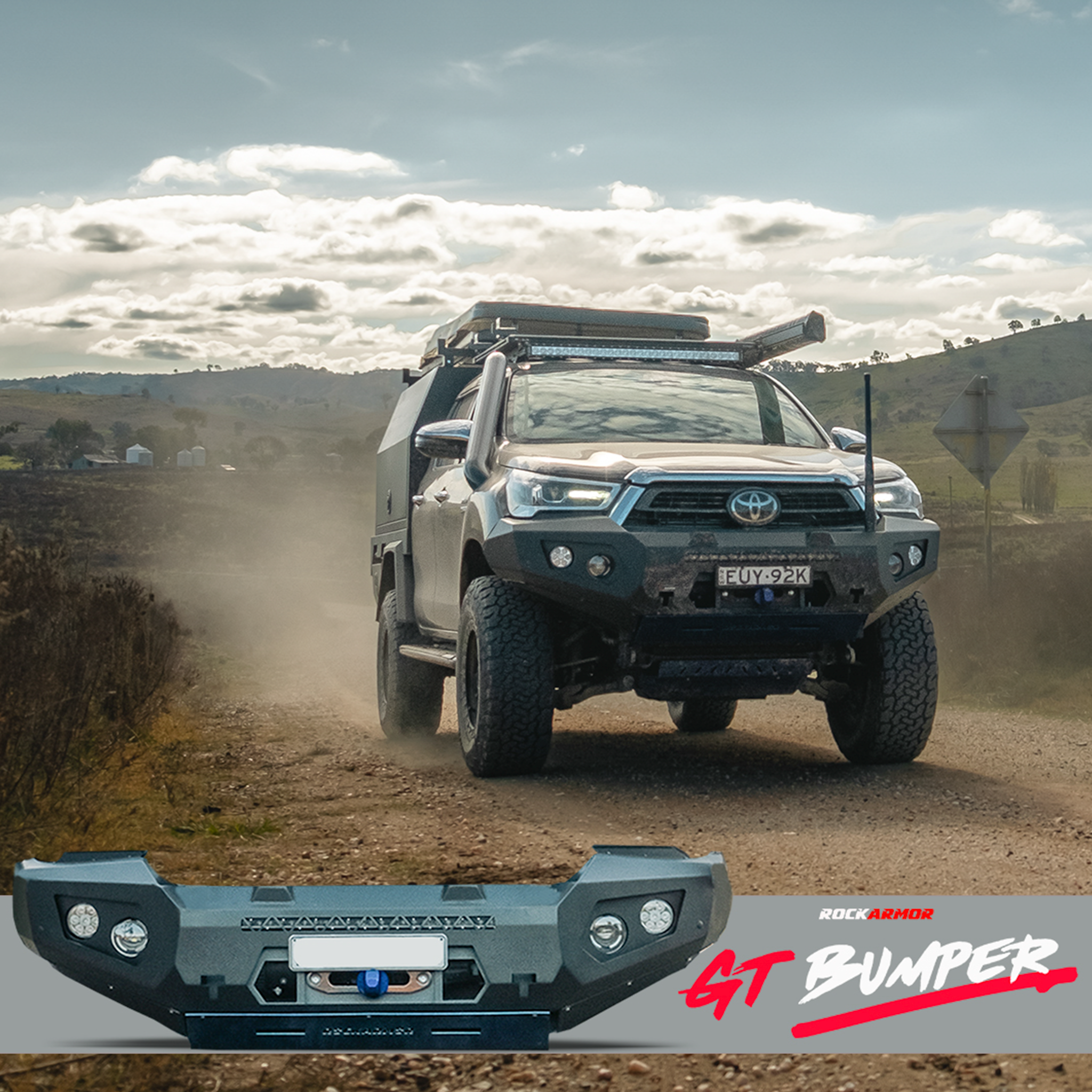 Bumper Loop Hilux Bull Bar GT No Loop Bumper Suits 08/2020 - 11/2025