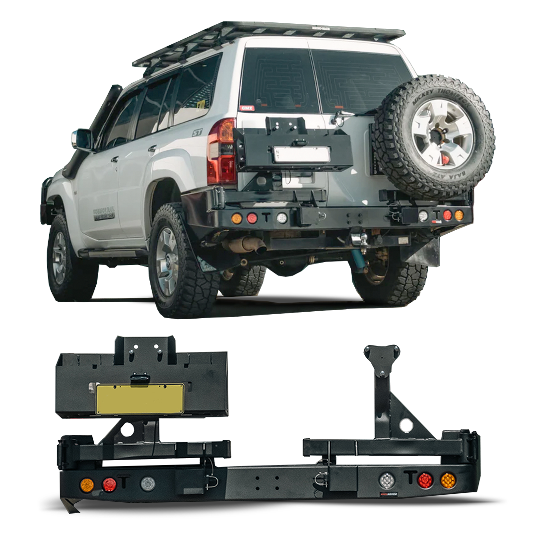 REAR END PROTECTION FOR GU PATROL