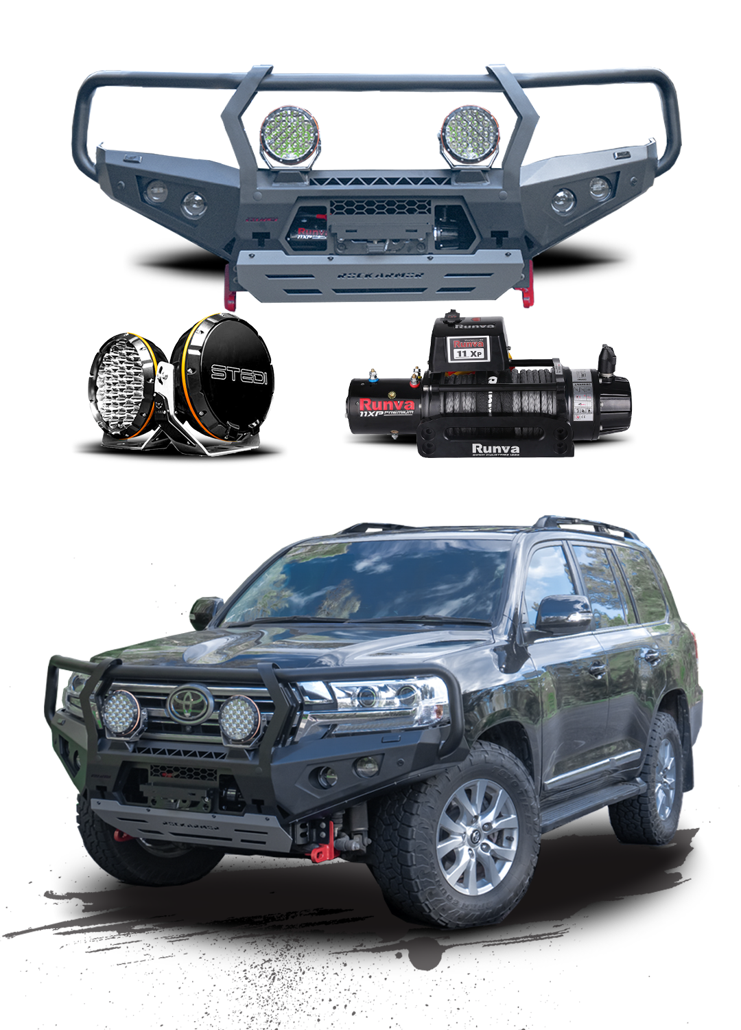 THE ULTIMATE BULL BAR PACKAGE FOR YOUR 200 SERIES