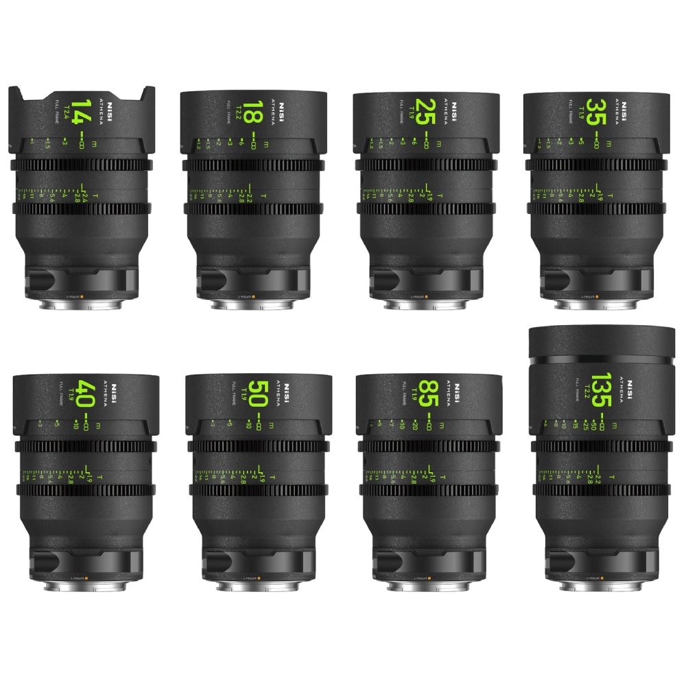 ATHENA 8 Lens Cinema Kit