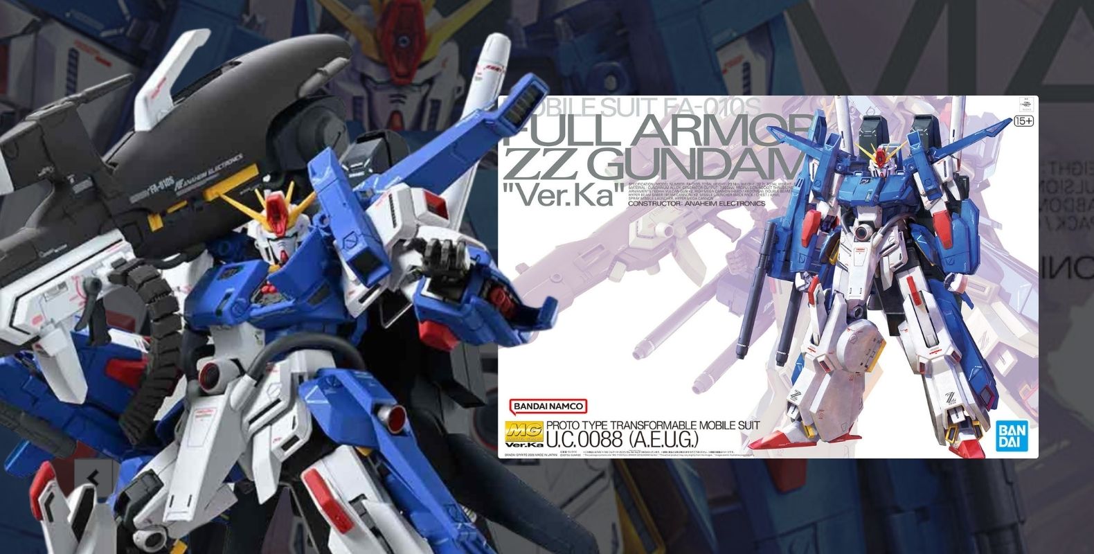 MG Full Armor ZZ gundam ver ka