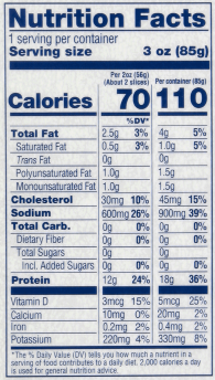 Blue Hill Bay organic smoked salmon nutrition