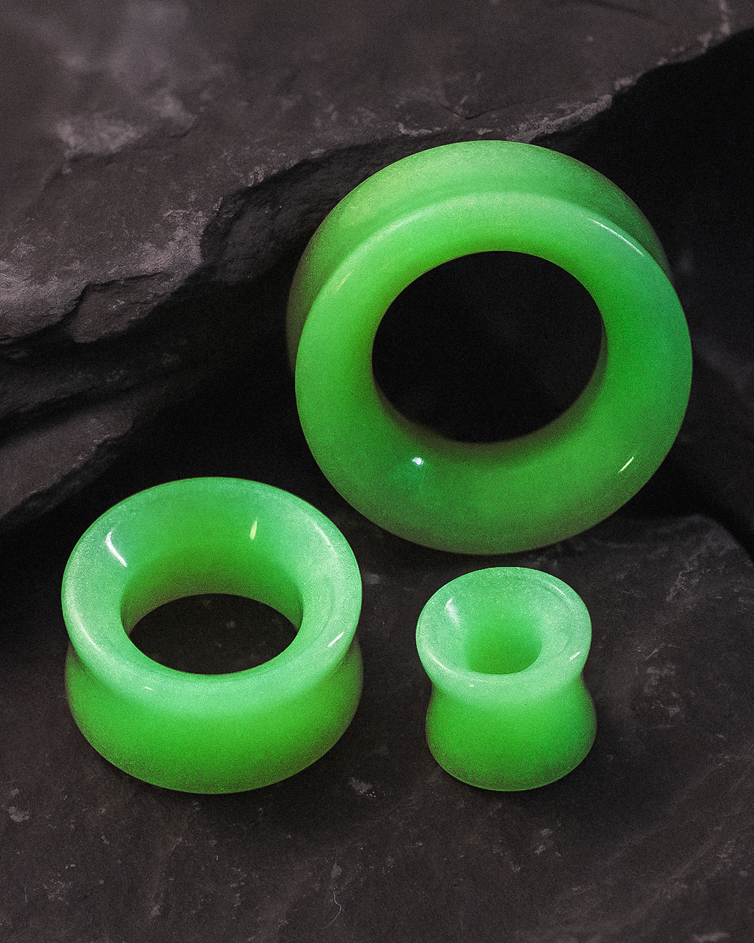 Alternative jewelry party Glow in the Dark Stone Tunnel