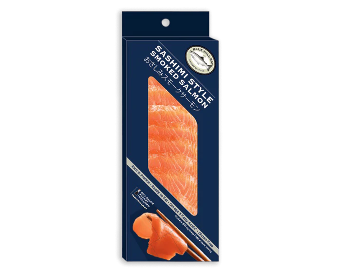 Blue Hill Bay sashimi smoked salmon