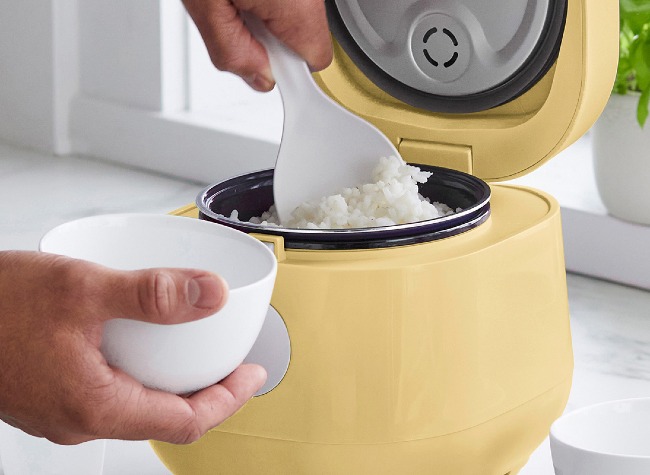 GreenLife 4-Cup Rice & Grains Cooker | Butter info card