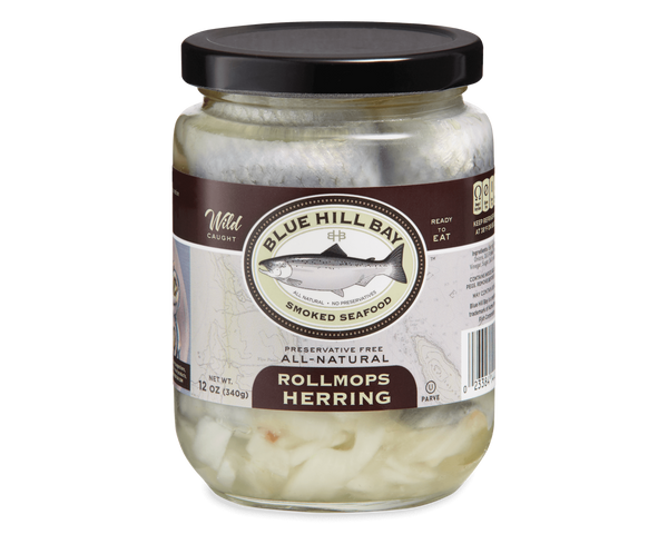 Blue Hill Bay pickled herring rollmops