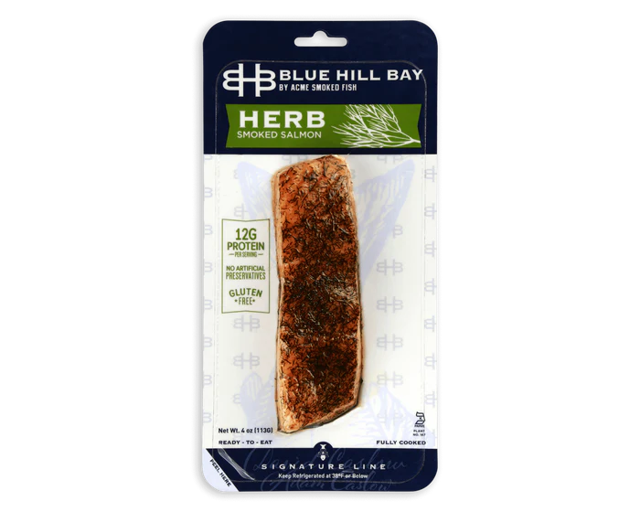 herb smoked salmon