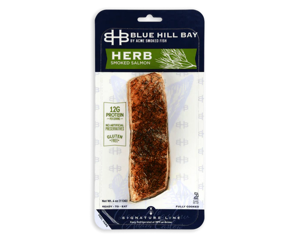herb smoked salmon