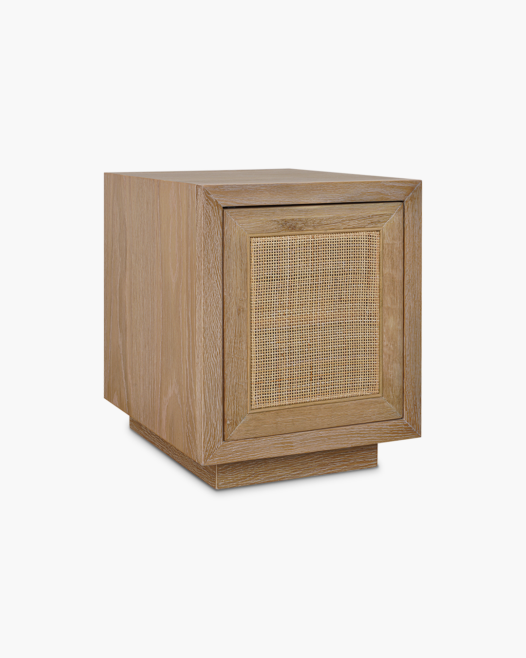Washed Oak Bosca Bedside Table